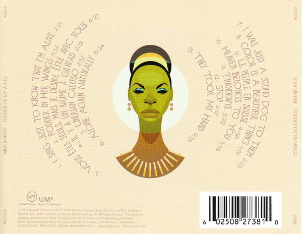 CD Nina Simone – Fodder On My Wings