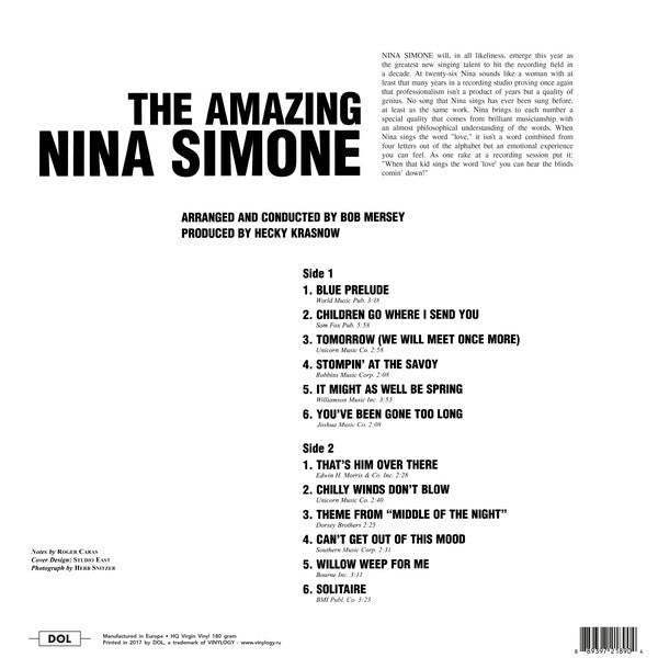 LP Nina Simone – The Amazing Nina Simone