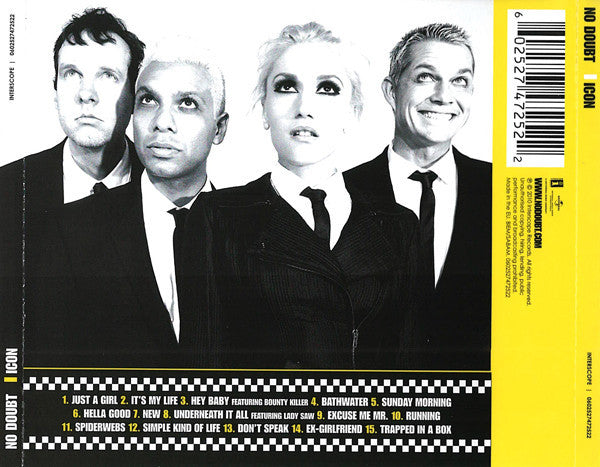 CD No Doubt ‎– Icon