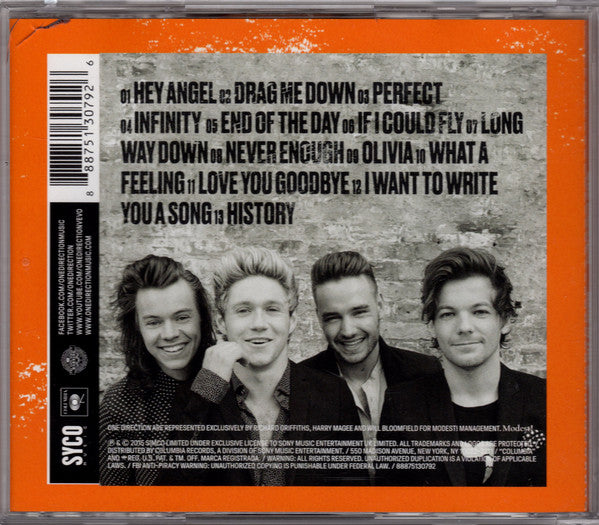 CD One direction - Made In The A.M