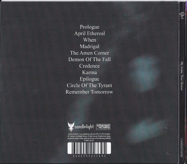 CD Opeth – My Arms, Your Hearse