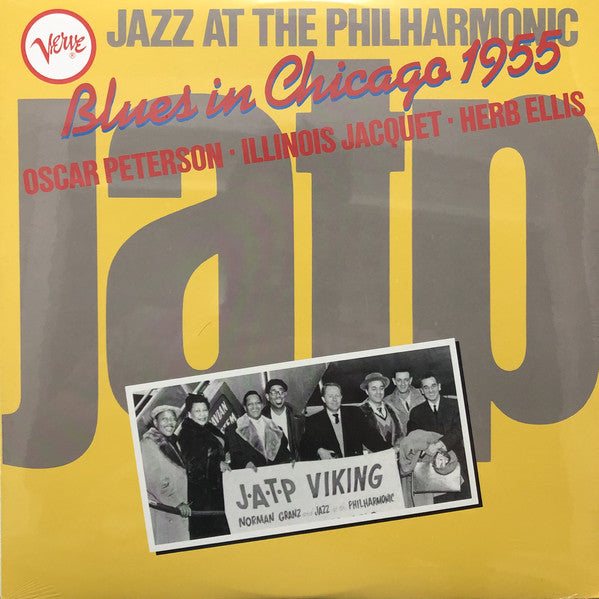 LP Oscar Peterson - Illinois Jacquet - Herb Ellis ‎– Blues In Chicago 1955