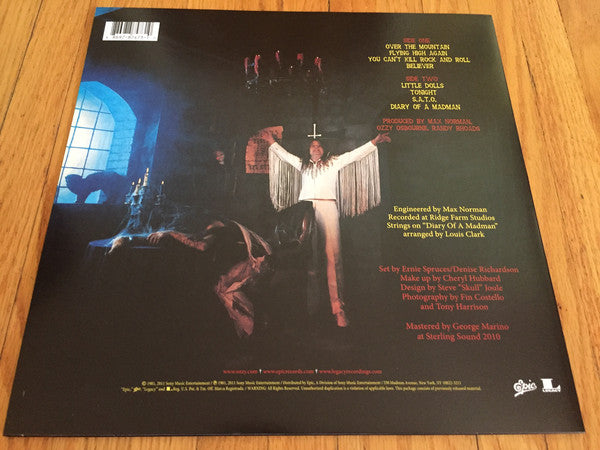 LP Ozzy Osbourne ‎– Diary Of A Madman