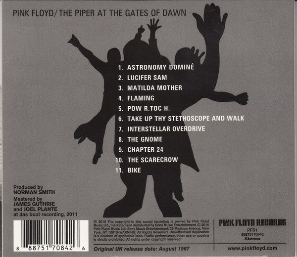 CD Pink Floyd ‎– The Piper At The Gates Of Dawn