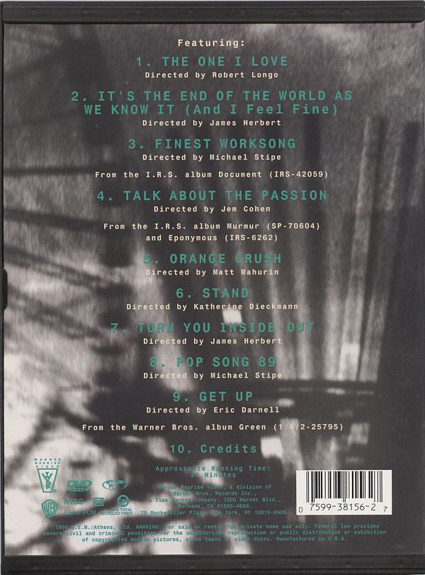 R.E.M. ‎– POP SCREEN / DVD