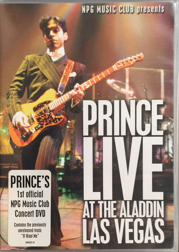 PRINCE ‎– LIVE AT THE ALADDIN LAS VEGAS / DVD