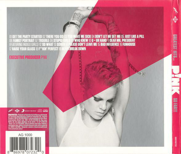 CD P!nk ‎– Greatest Hits... So Far!!!