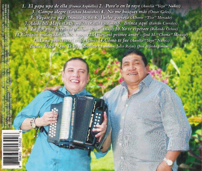 CD Poncho Zuleta Y Cocha Molina - Para'o En La Raya