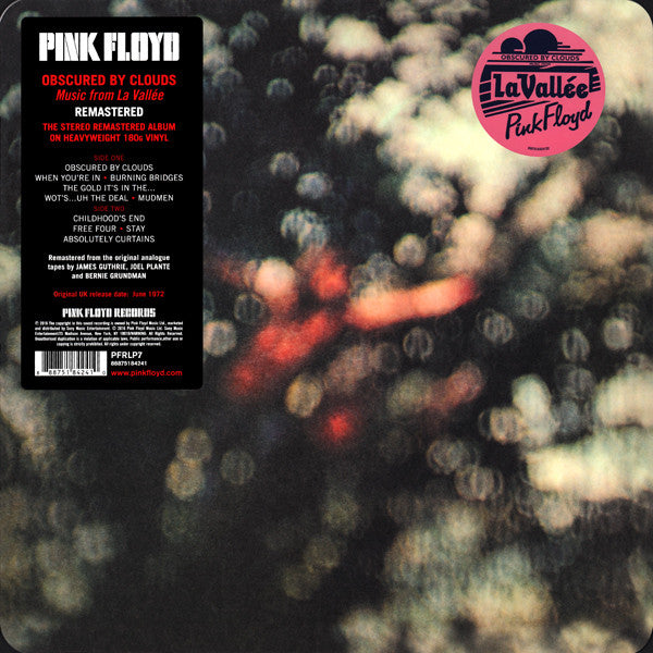 LP Pink Floyd – Obscured By Clouds