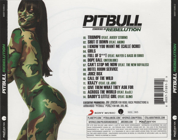 CD Pitbull ‎– Rebelution