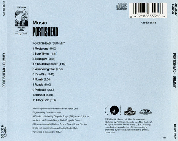 CD Portishead – Dummy