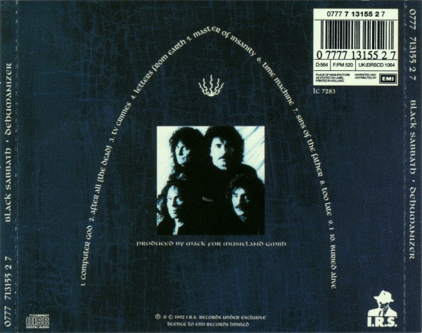 CD Black Sabbath ‎– Dehumanizer