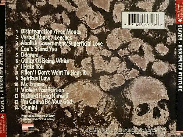 CD Slayer ‎– Undisputed Attitude