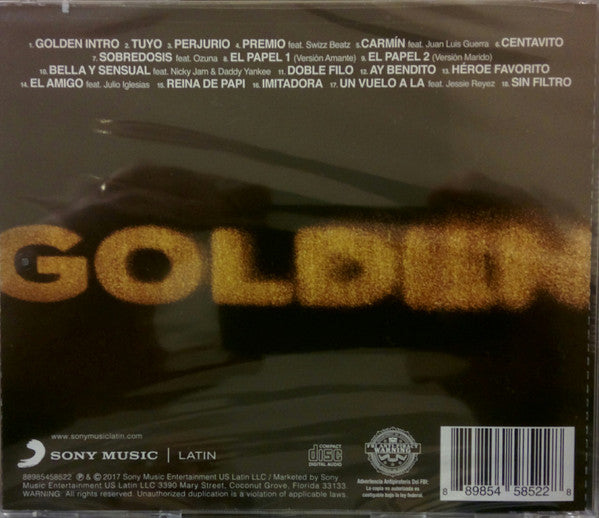 CD Golden - Romeo Santos