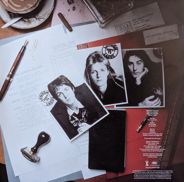LP  Paul McCartney & Wings – Band On The Run