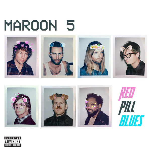 CD Maroon 5 ‎– Red Pill Blues