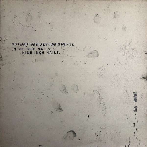 LP Nine Inch Nails ‎– Not The Actual Events
