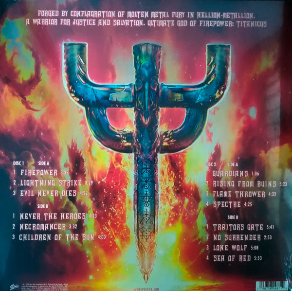 Vinilo Judas Priest Firepower Gatefold 2LP - Abominatron