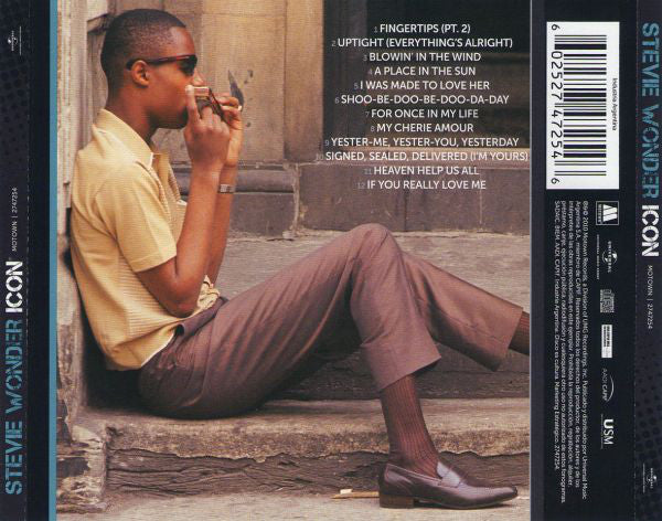 CD Stevie Wonder ‎– Icon