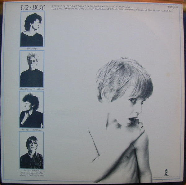 LP U2 ‎– Boy