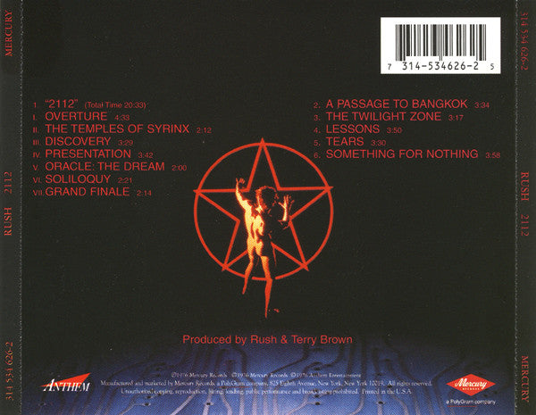 CD Rush - 2112