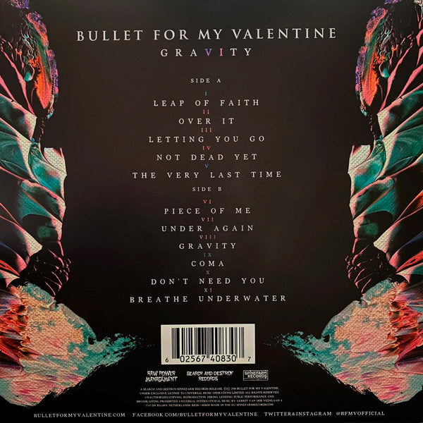 LP Bullet For My Valentine – Gravity