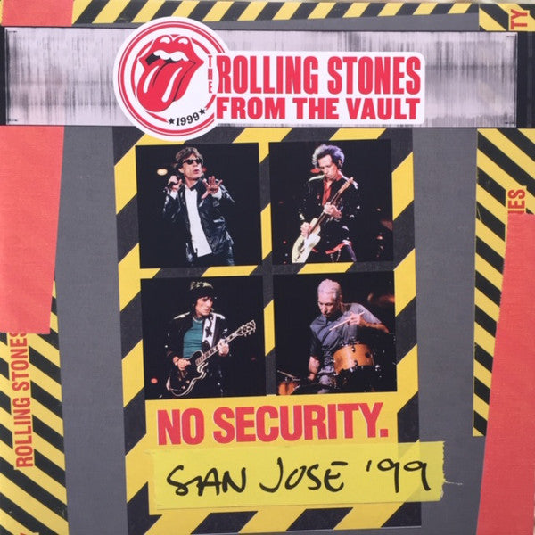 LP X3 The Rolling Stones - No Security. San Jose '99