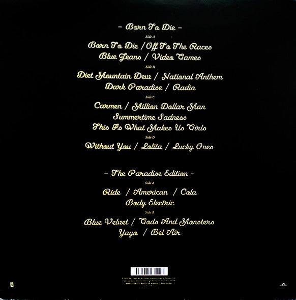 LP Lana Del Rey – Born To Die (The Paradise Edition)