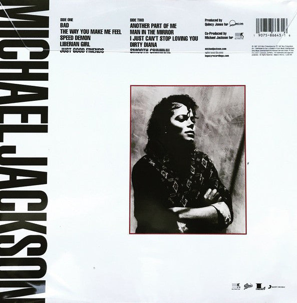 LP Michael Jackson ‎– Bad