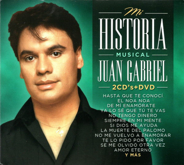 CDX2 + DVD  Juan Gabriel ‎– Mi Historia Musical