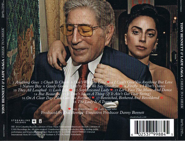 CD Tony Bennett & Lady Gaga – Cheek To Cheek