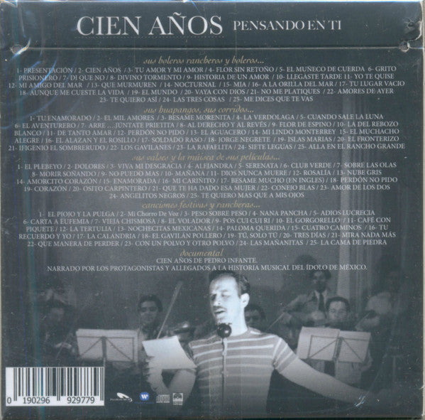 CDx4 Pedro Infante ‎– Cien Años Pensando En Ti
