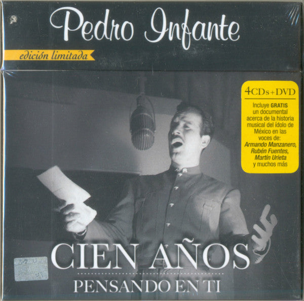 CDx4 Pedro Infante ‎– Cien Años Pensando En Ti