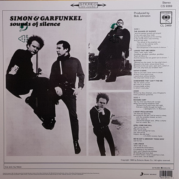 LP Simon & Garfunkel ‎– Sounds Of Silence