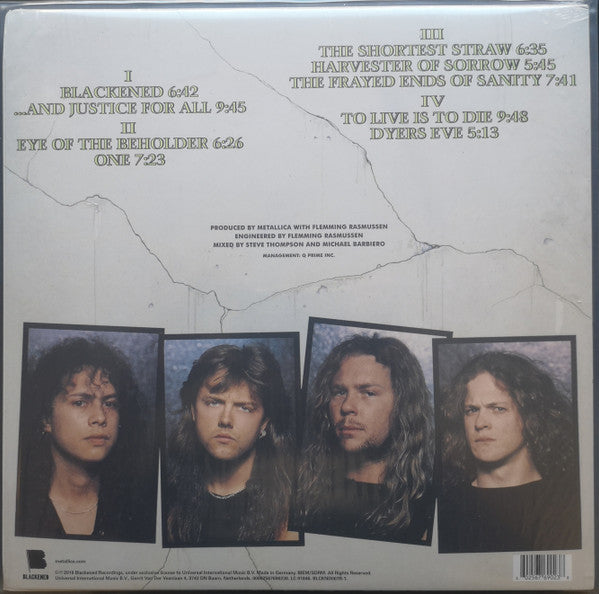 LPX2 Metallica ‎– ...And Justice For All