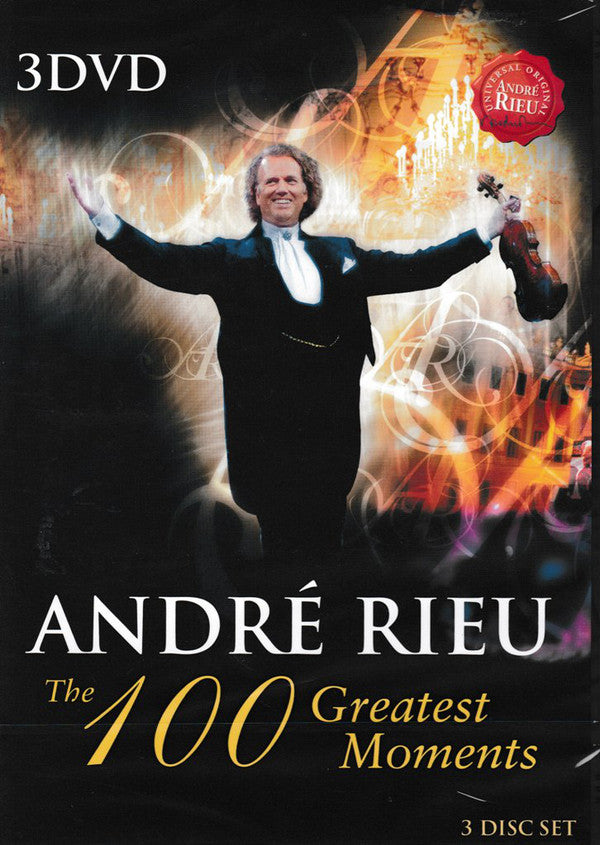 DVD x 3 André Rieu - The 100 greatest moments