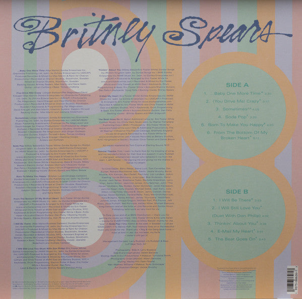 LP Britney Spears ‎– ...Baby One More Time