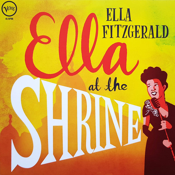 LP Ella Fitzgerald ‎– Ella At The Shrine