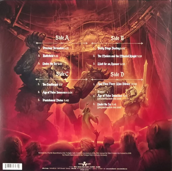 LP X 2 Blind Guardian - A Night At The Opera