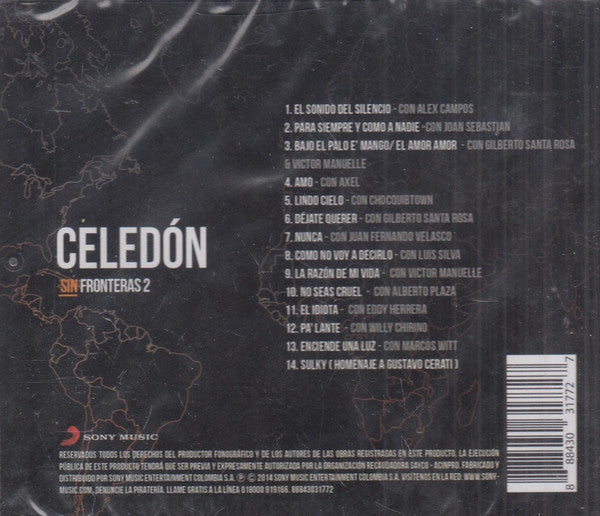 CD Celedón ‎– Sin Fronteras 2