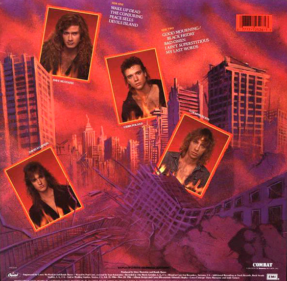 LP Megadeth ‎– Peace Sells...But Who's Buying?