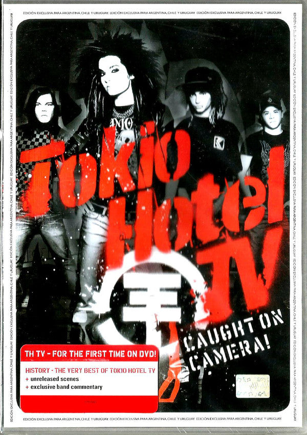 DVD Tokio Hotel ‎– Tokio Hotel Tv: Caught On Camera!