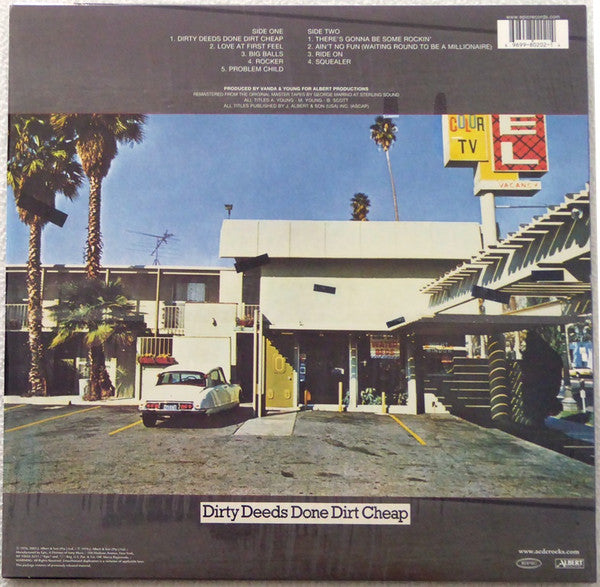 LP AC/DC ‎– Dirty Deeds Done Dirt Cheap