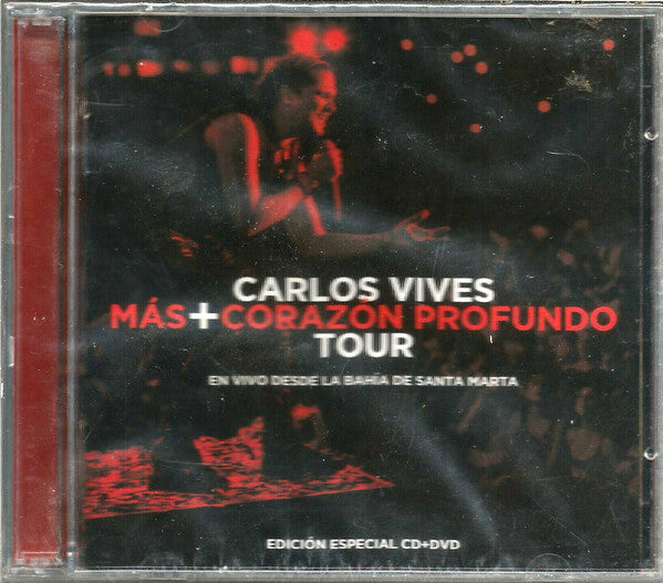 CD Carlos Vives ‎– Mas Corazon Profundo Tour