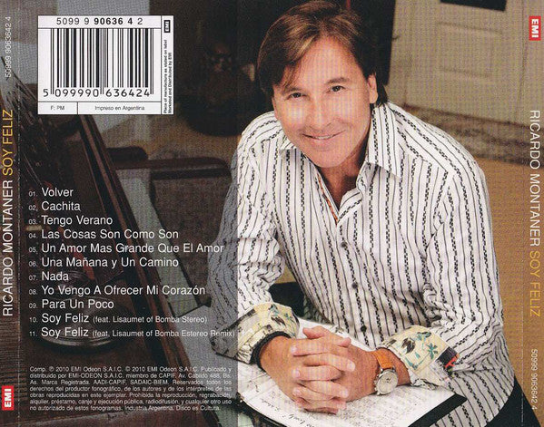 CD Ricardo Montaner – Soy Feliz