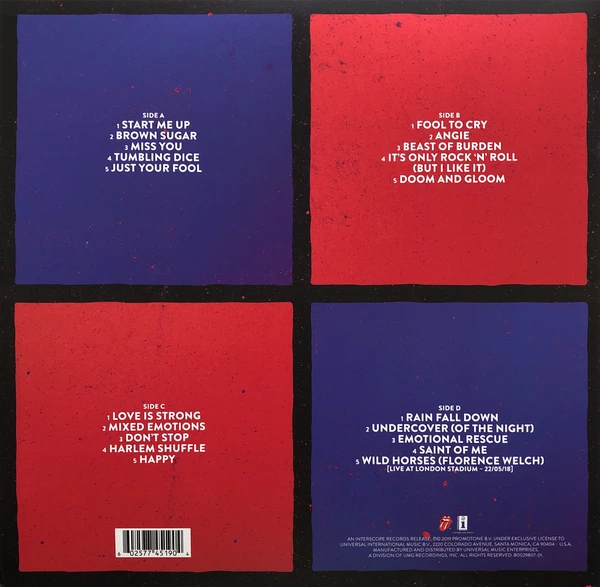 LP X2 The Rolling Stones – Honk