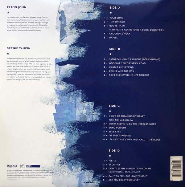 LP X2 Elton John ‎– Diamonds
