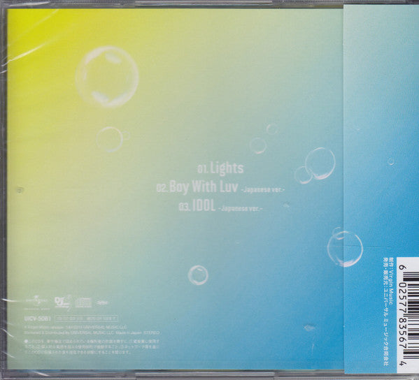 CD BTS (4) ‎– Lights / Boy With Luv