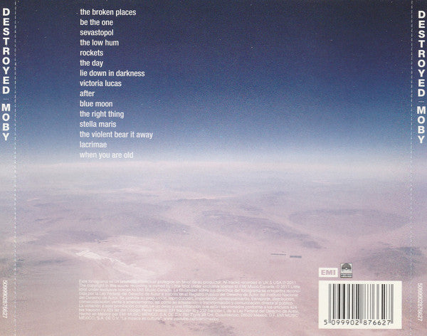 CD Moby ‎– Destroyed