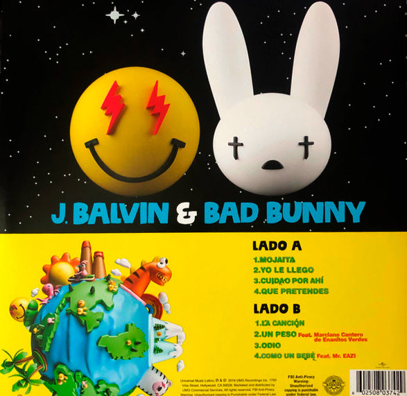 LP J. Balvin & Bad Bunny ‎– Oasis